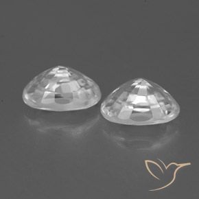 Shop natural 1.69ct Blanc Zircon gems, ovale, from Cambodge at GemSelect. In stock, global shipping!