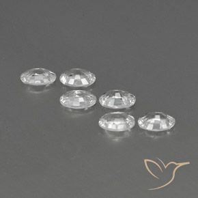 Shop natural 4.12ct Blanc Zircon gems, ovale, from Cambodge at GemSelect. In stock, global shipping!