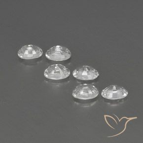 Shop natural 4.97ct Blanc Zircon gems, ovale, from Cambodge at GemSelect. In stock, global shipping!