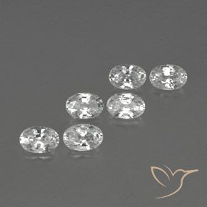 Shop natural 4.61ct Blanc Zircon gems, ovale, from Cambodge at GemSelect. In stock, global shipping!