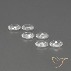 Shop natural 4.34ct Blanc Zircon gems, ovale, from Cambodge at GemSelect. In stock, global shipping!