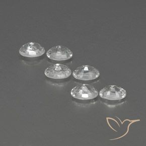 Shop natural 4.98ct Blanc Zircon gems, ovale, from Cambodge at GemSelect. In stock, global shipping!