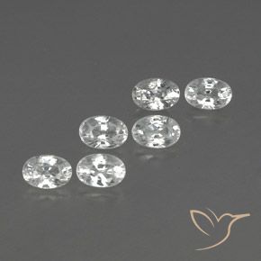 Shop natural 5.04ct Blanc Zircon gems, ovale, from Cambodge at GemSelect. In stock, global shipping!