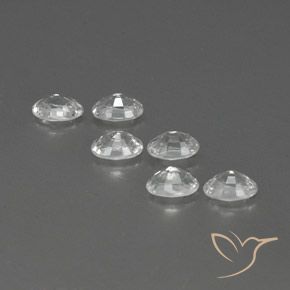 Shop natural 4.64ct Blanc Zircon gems, ovale, from Cambodge at GemSelect. In stock, global shipping!