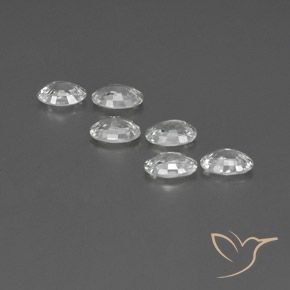 Shop natural 3.96ct Blanc Zircon gems, ovale, from Cambodge at GemSelect. In stock, global shipping!