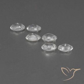 Shop natural 4.14ct Blanc Zircon gems, ovale, from Cambodge at GemSelect. In stock, global shipping!