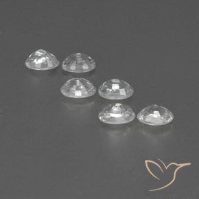 Shop natural 5.05ct Blanc Zircon gems, ovale, from Cambodge at GemSelect. In stock, global shipping!