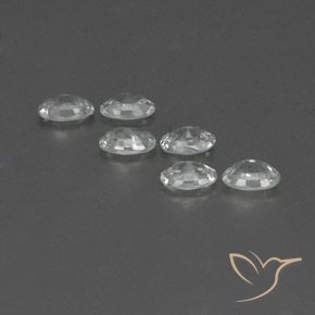 Shop natural 4.13ct Blanc Zircon gems, ovale, from Cambodge at GemSelect. In stock, global shipping!