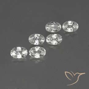 Shop natural 4.79ct Blanc Zircon gems, ovale, from Cambodge at GemSelect. In stock, global shipping!