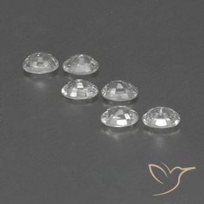 Shop natural 4.79ct Blanc Zircon gems, ovale, from Cambodge at GemSelect. In stock, global shipping!