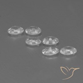 Shop natural 4.37ct Blanc Zircon gems, ovale, from Cambodge at GemSelect. In stock, global shipping!