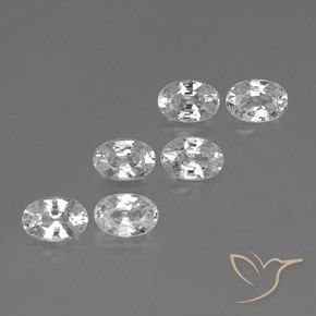 Shop natural 4.51ct Blanc Zircon gems, ovale, from Cambodge at GemSelect. In stock, global shipping!