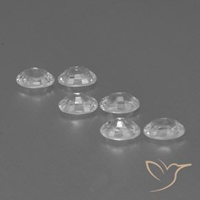 Shop natural 4.64ct Blanc Zircon gems, ovale, from Cambodge at GemSelect. In stock, global shipping!