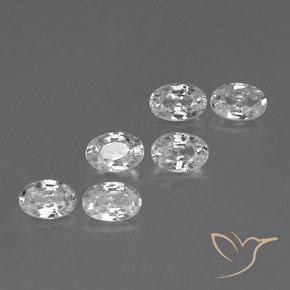 Shop natural 4.24ct Blanc Zircon gems, ovale, from Cambodge at GemSelect. In stock, global shipping!