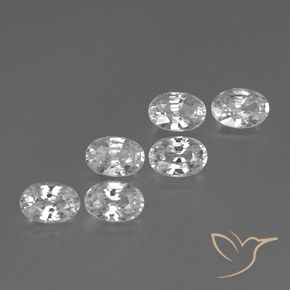 Shop natural 4.71ct Blanc Zircon gems, ovale, from Cambodge at GemSelect. In stock, global shipping!