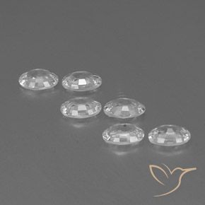 Shop natural 4.07ct Blanc Zircon gems, ovale, from Cambodge at GemSelect. In stock, global shipping!