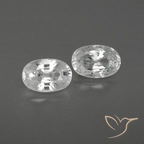 Shop natural 1.75ct Blanc Zircon gems, ovale, from Cambodge at GemSelect. In stock, global shipping!