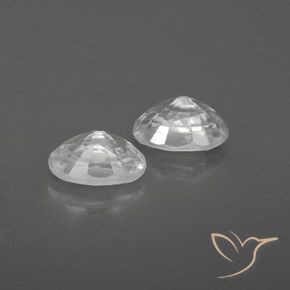 Shop natural 1.75ct Blanc Zircon gems, ovale, from Cambodge at GemSelect. In stock, global shipping!