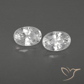 Shop natural 1.69ct Blanc Zircon gems, ovale, from Cambodge at GemSelect. In stock, global shipping!