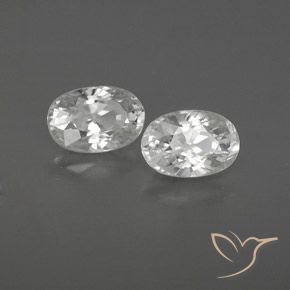 Shop natural 1.70ct Blanc Zircon gems, ovale, from Cambodge at GemSelect. In stock, global shipping!