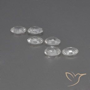 Shop natural 4.03ct Blanc Zircon gems, ovale, from Cambodge at GemSelect. In stock, global shipping!