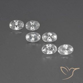 Shop natural 4.99ct Blanc Zircon gems, ovale, from Cambodge at GemSelect. In stock, global shipping!