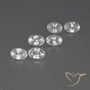 Shop natural 4.99ct Blanc Zircon gems, ovale, from Cambodge at GemSelect. In stock, global shipping!