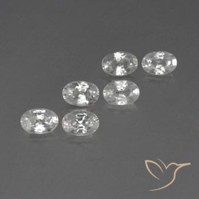 Shop natural 4.66ct Blanc Zircon gems, ovale, from Cambodge at GemSelect. In stock, global shipping!
