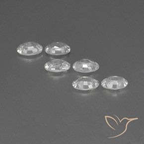 Shop natural 4.26ct Blanc Zircon gems, ovale, from Cambodge at GemSelect. In stock, global shipping!