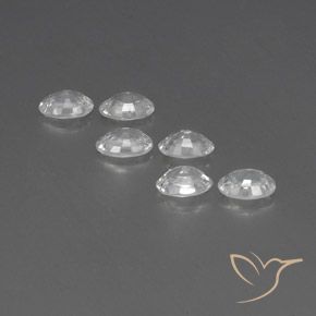 Shop natural 4.21ct Blanc Zircon gems, ovale, from Cambodge at GemSelect. In stock, global shipping!