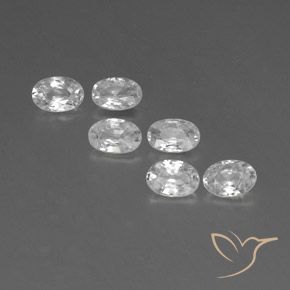 Shop natural 4.01ct Blanc Zircon gems, ovale, from Cambodge at GemSelect. In stock, global shipping!