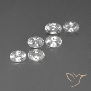 Shop natural 4.57ct Blanc Zircon gems, ovale, from Cambodge at GemSelect. In stock, global shipping!