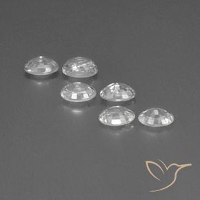 Shop natural 4.57ct Blanc Zircon gems, ovale, from Cambodge at GemSelect. In stock, global shipping!