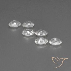 Shop natural 4.36ct Blanc Zircon gems, ovale, from Cambodge at GemSelect. In stock, global shipping!