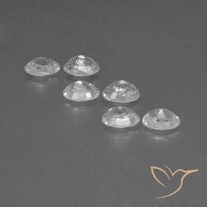 Shop natural 4.82ct Blanc Zircon gems, ovale, from Cambodge at GemSelect. In stock, global shipping!