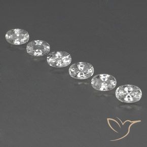 Shop natural 5.31ct Blanc Zircon gems, ovale, from Cambodge at GemSelect. In stock, global shipping!