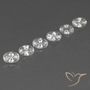 Shop natural 5.31ct Blanc Zircon gems, ovale, from Cambodge at GemSelect. In stock, global shipping!