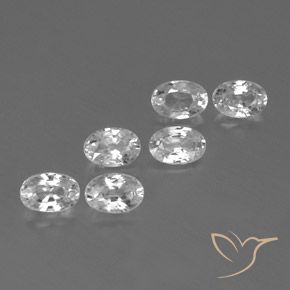 Shop natural 4.42ct Blanc Zircon gems, ovale, from Cambodge at GemSelect. In stock, global shipping!