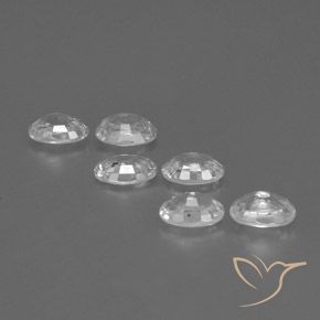 Shop natural 4.42ct Blanc Zircon gems, ovale, from Cambodge at GemSelect. In stock, global shipping!
