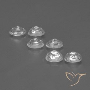 Shop natural 5.07ct Blanc clair Zircon gems, ovale, from Cambodge at GemSelect. In stock, global shipping!