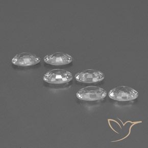 Shop natural 3.93ct Blanc clair Zircon gems, ovale, from Cambodge at GemSelect. In stock, global shipping!