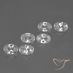 Shop natural 4.47ct Blanc clair Zircon gems, ovale, from Cambodge at GemSelect. In stock, global shipping!