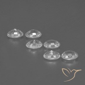 Shop natural 4.47ct Blanc clair Zircon gems, ovale, from Cambodge at GemSelect. In stock, global shipping!