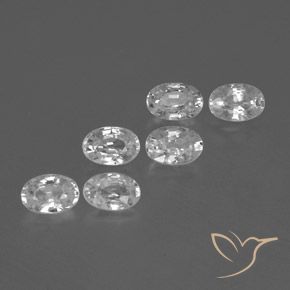 Shop natural 4.47ct Blanc clair Zircon gems, ovale, from Cambodge at GemSelect. In stock, global shipping!