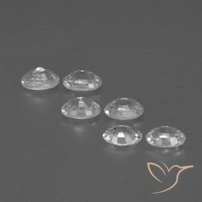 Shop natural 4.47ct Blanc clair Zircon gems, ovale, from Cambodge at GemSelect. In stock, global shipping!