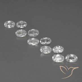 Shop natural 6.87ct Blanc Zircon gems, ovale, from Cambodge at GemSelect. In stock, global shipping!