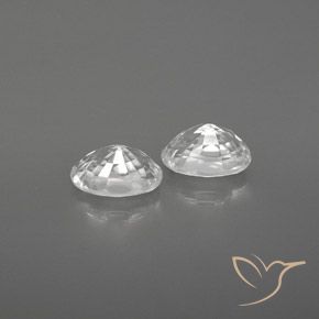 Shop natural 1.71ct Blanc Zircon gems, ovale, from Cambodge at GemSelect. In stock, global shipping!