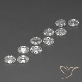 Shop natural 6.92ct Blanc Zircon gems, ovale, from Cambodge at GemSelect. In stock, global shipping!