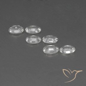 Shop natural 4.07ct Blanc Zircon gems, ovale, from Cambodge at GemSelect. In stock, global shipping!