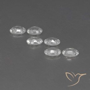 Shop natural 4.06ct Blanc Zircon gems, ovale, from Cambodge at GemSelect. In stock, global shipping!